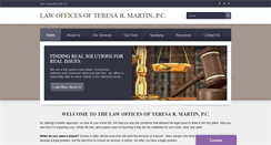 Desktop Screenshot of martinlegal.com