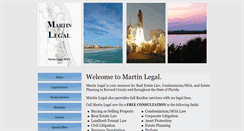 Desktop Screenshot of martinlegal.net